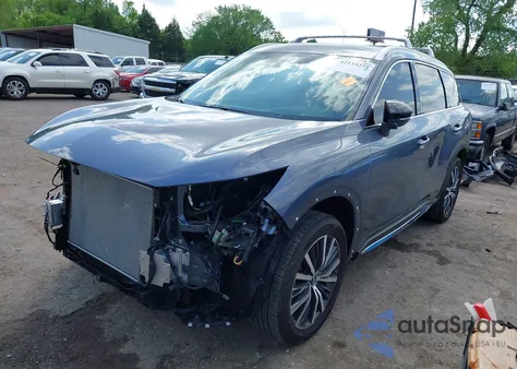 2024 Infiniti Qx60 Sensory Awd из США, поврежденный, VIN 5N1DL1GS9RC357951